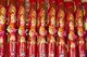 Thailand: Giant candles used in the Meunram Chinese Temple, Trang, Trang Province